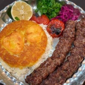 چلو کوبیده مخصوص